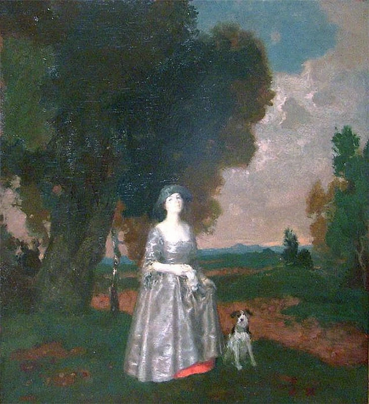 Dama nel parco